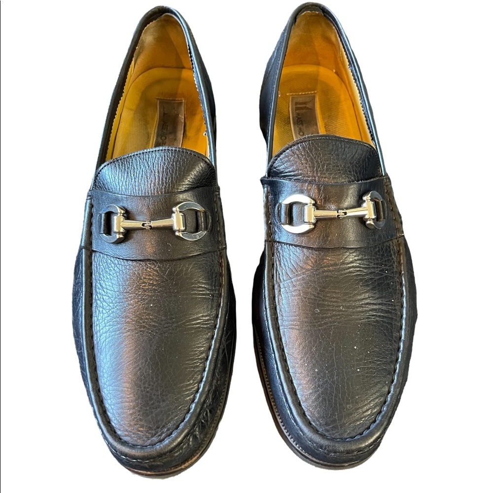 MASSIMO EMPORIO Men’s “Sahara” black loafer Size 11.5